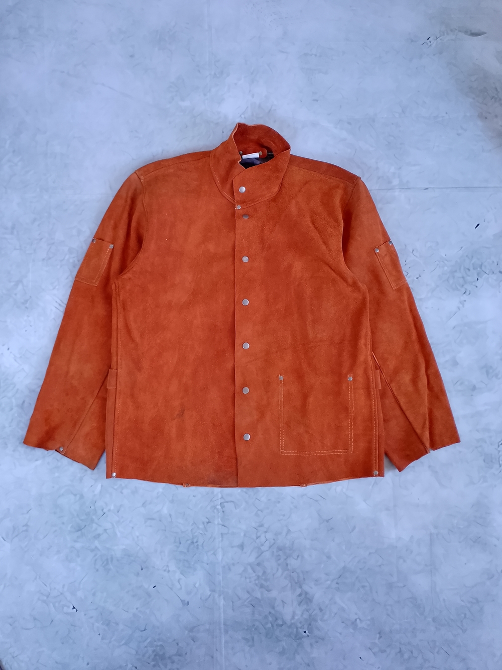 STEINER Suede/Leather Orange Workwear Welding Jacket